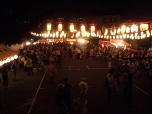 塚越御嶽神社、宮入前の状態