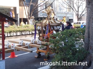 城南担ぎの神輿