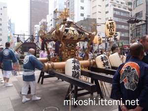 増上寺熊野神社神輿