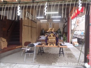 福住会館の神酒所